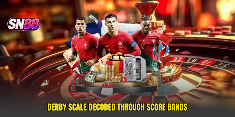 Derby scale decoded through score bands
